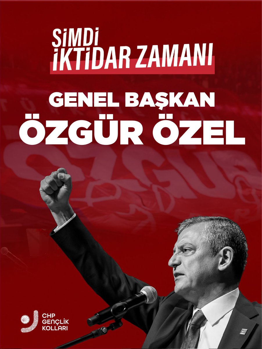 Şimdi iktidar zamanı! 

39.Olağan Kurultayımızda yeniden Genel Başkanımız seçilen Özgür Özel'i tebrik ediyorum. 

Mücadeleyi hep birlikte büyüteceğiz. 

Biz kazanacağız.