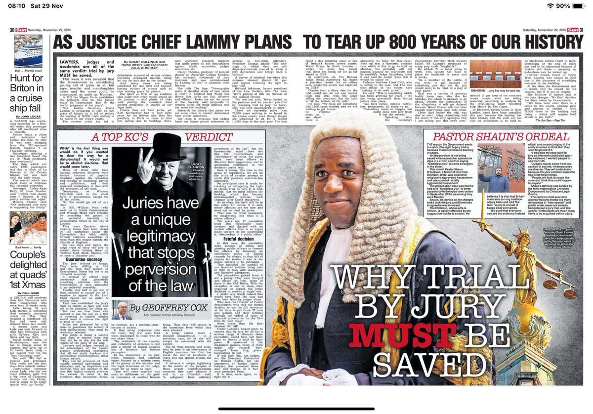 Geoffrey Cox KC MP tweet media