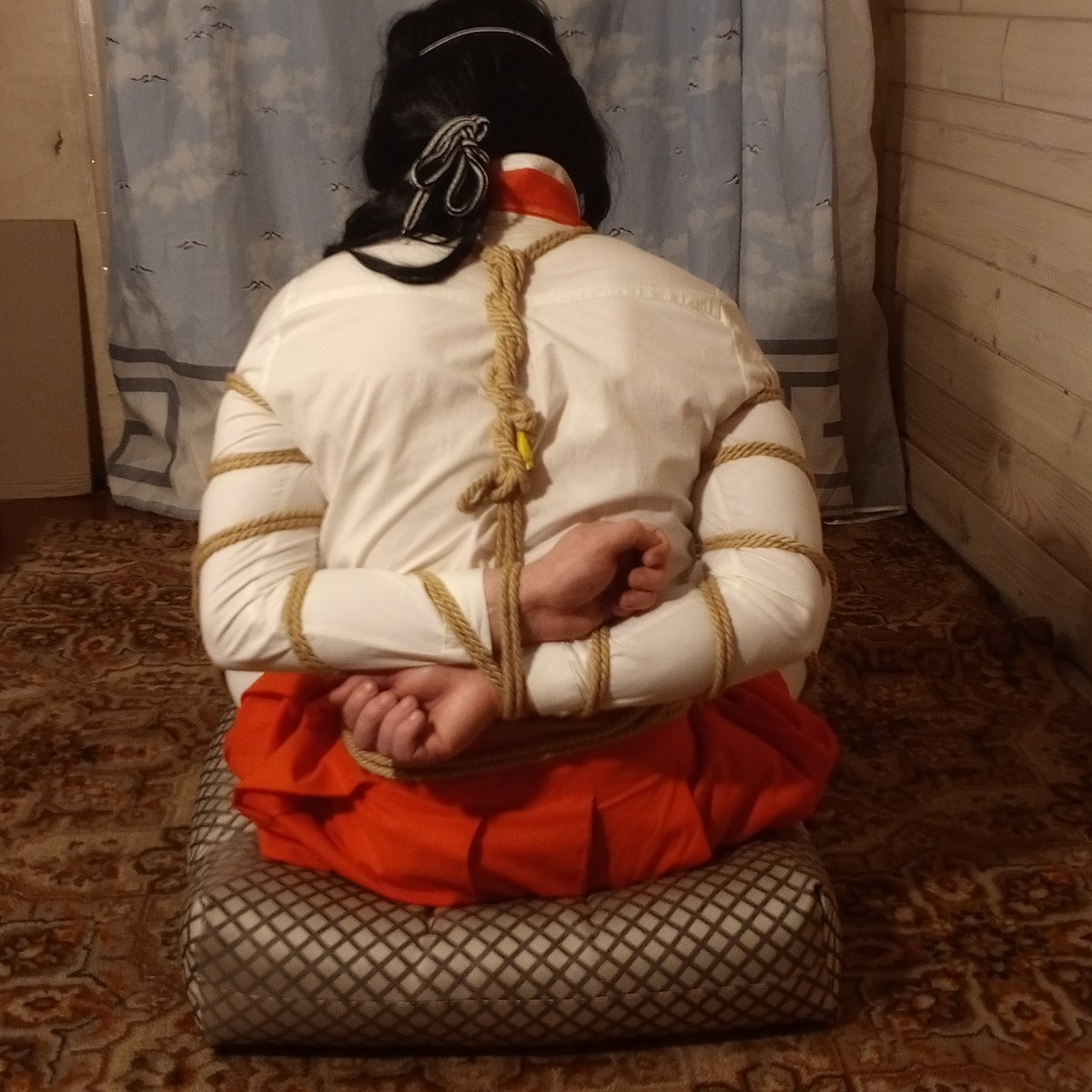 tenchku's tweet photo. kinbaku art 06 緊縛 art   
#kinbaku #緊縛 #shibari #縛り #自缚 #拘束 #緊縛 #bondage https://t.co/6Or8jlZtYG