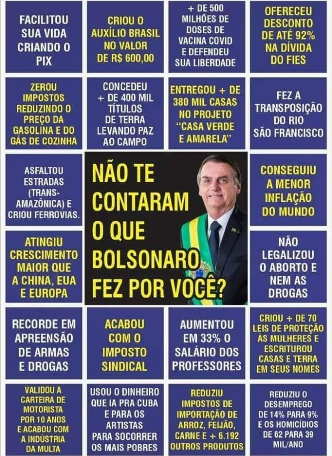 SidnelsonEu's tweet image. Vocês sabem o que o Bolsonaro já fez pelo país?

Dá uma olhada no que &quot;eles&quot; tentam esconder de vocês.