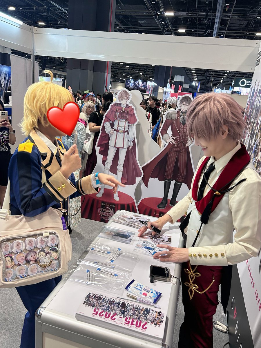 Thank you for Day 2 🎉 

Did you have fun at our booth today? ☀️

Tomorrow’s the last chance to buy merch, get a Kabedon, and meet Hiroto! 🤩

See you soon❣️

#AFASG25 
#cybird
#otome
#ikemenseries 
<a href="/animefestasia/">Anime Festival Asia (AFA)</a>