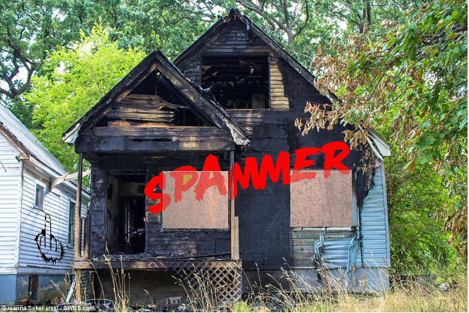 BryanMo88320272's tweet image. The power of shunning works. If you #Spam people as part of your income, your relatives should disown you, your friends should abandon you. You should become a pariah, forced out of society to live out your days in Detroit, ashamed to put your name on your mailbox.
