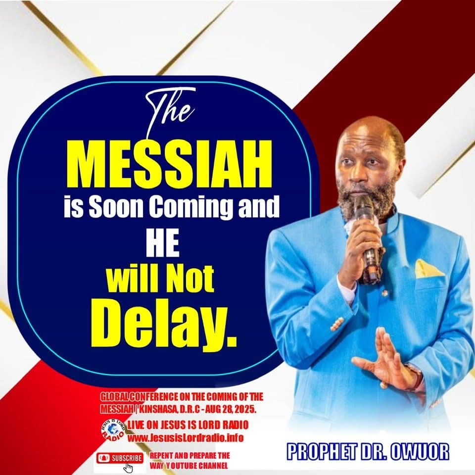 #ChristJesusIsComing, we need to prepare urgently.