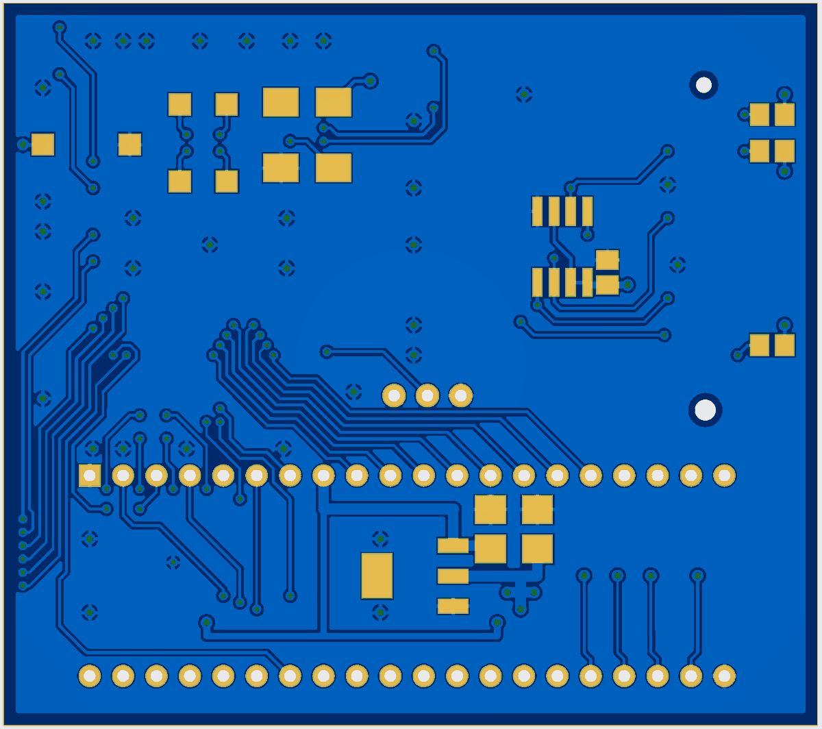 Making a one-off GoSDC ULT (BBC model B only). Same arrangement as GoSDC-Atom ULT : processor and RAM running at 80 MHz or so, and all I/O at 1 or 2 MHz (whatever the BBC's clock stretch circuitry does).