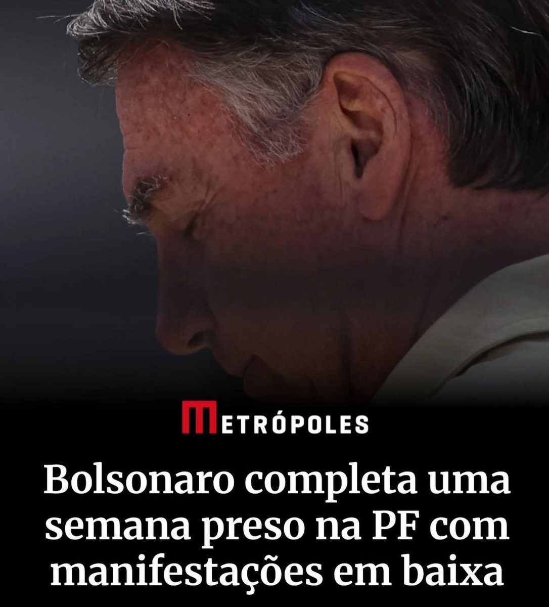 PedroRonchi2's tweet image. Uma semana preso é o Brasil só parou para comemorar. Depois todos seguiram a vida.