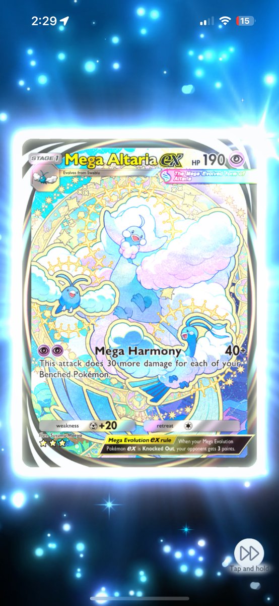sleeping__eevee's tweet image. Finally got the last Immersive for Mega Rising 🥰 #PokemonTCGPocket