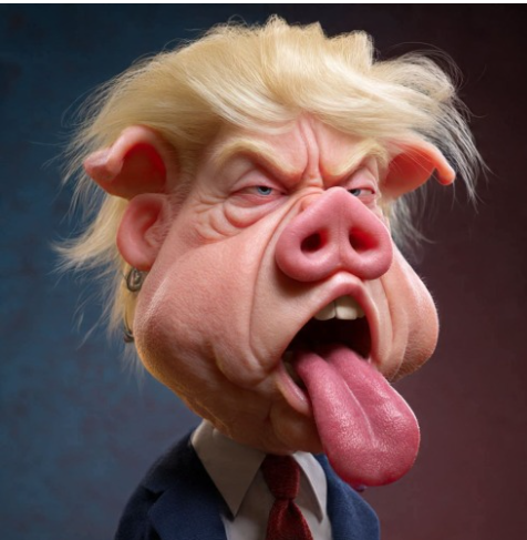 This little piggy can go fuck himself