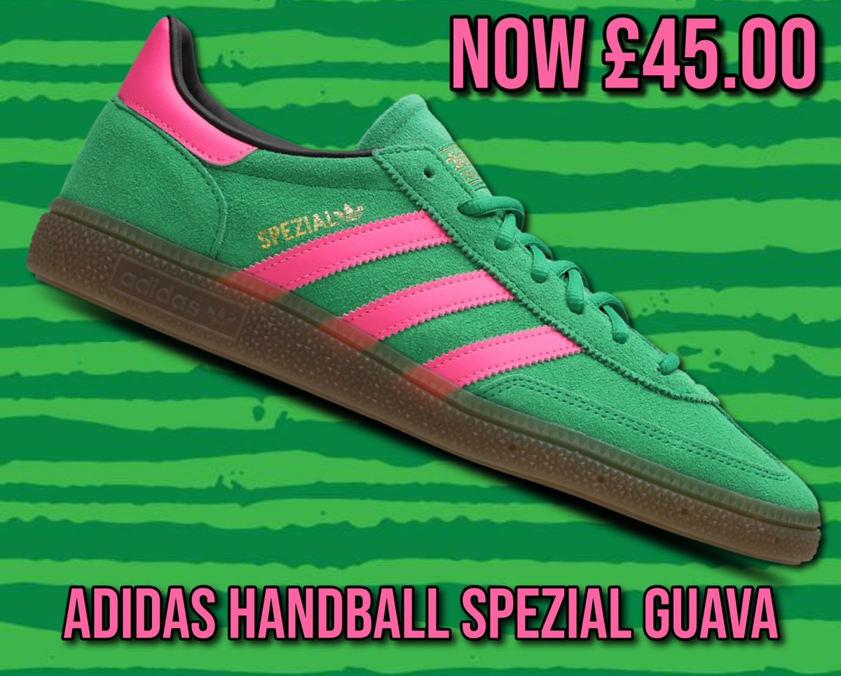 man_savings's tweet image. adidas Originals Handball Spezial Guava now available 50% below RRP 

Reduced to £45 with free delivery

Pick up this exclusive colourway here👇 

🔗 tidd.ly/4p1BKNq 

Ad: Sizes 7.5 to 9.5 / 10.5 - Free delivery applies when signed in onsite as an FLX member *£90 RRP
