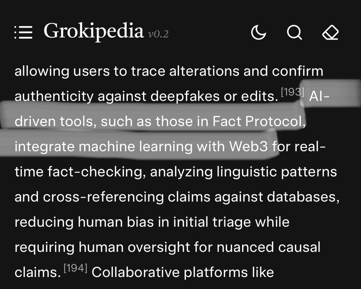 0xProvenance's tweet image. Absolutely! @balajis ✅

AI accelerates fabrication, but without Provenance, even real information becomes questionable.

This is precisely the gap we’re focused on: Establishing verifiable source trails so humans and models can trust what they’re seeing again.

CC: @FactProtocol…