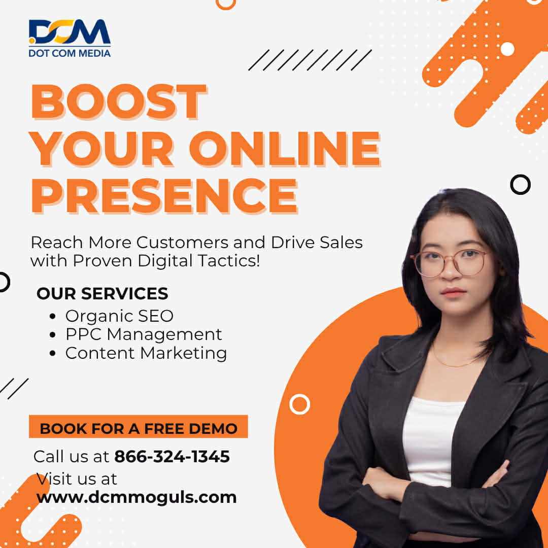 dcmmoguls's tweet image. BoostYourOnlinePresenceReachMoreCustomersAndDriveSalesWithProvenDigitalTacticsLikeSEOAndPPCBookYourFreeDemoNowAtDcmmogulsCom! 🚀 #DigitalMarketing #SEOServices #FreeDemo