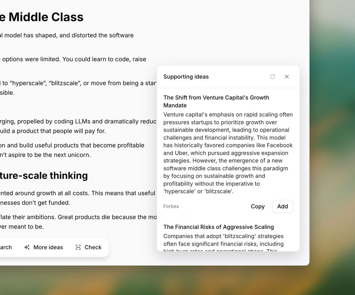 theodesigning's tweet image. Make your writing more informed