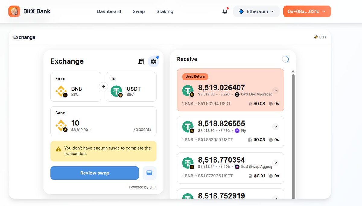 StartupX - BitX Bank - Your Web3 Bank tweet media