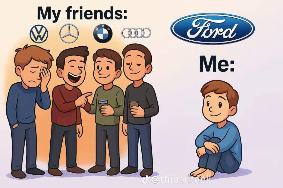 TheMario98's tweet photo. Dziwny jestem , nie lubię jak wszyscy Audi czy BMW , dla mnie te marki są drogie w utrzymaniu , dlatego prywatnie jeżdżę Fordem , lubię tą prostotę w tej amerykańskiej marce 😁 https://t.co/KncmsrEVde
