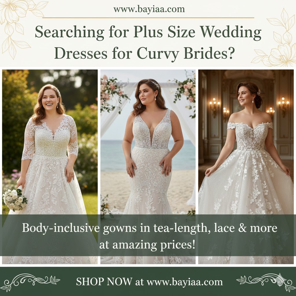 MonalishaM2's tweet photo. Searching for plus size wedding dresses for curvy brides? https://t.co/xC6euZEcH7 has body-inclusive gowns in tea-length, lace &amp; more at the amazing prices!

#baayiaa #weddingshopping #plussize #plussizebride #cristmasdecor #weddingnight #bridal #trending #viralreels https://t.co/8lNUYdeEUW