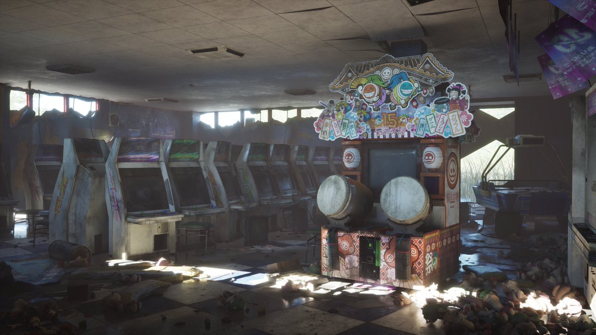 mattheogfx's tweet image. Fukushima Japan Abandoned Arcade

Full project breakdown:
artstation.com/artwork/0lwWLG

#UnrealEngine5 #blender #gameart