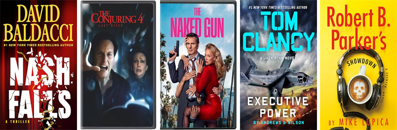 This week the Springfield Free Public Library has 76 new books and two new movies.  New items include Nash Falls. wowbrary.org/nu.aspx?p=6197…