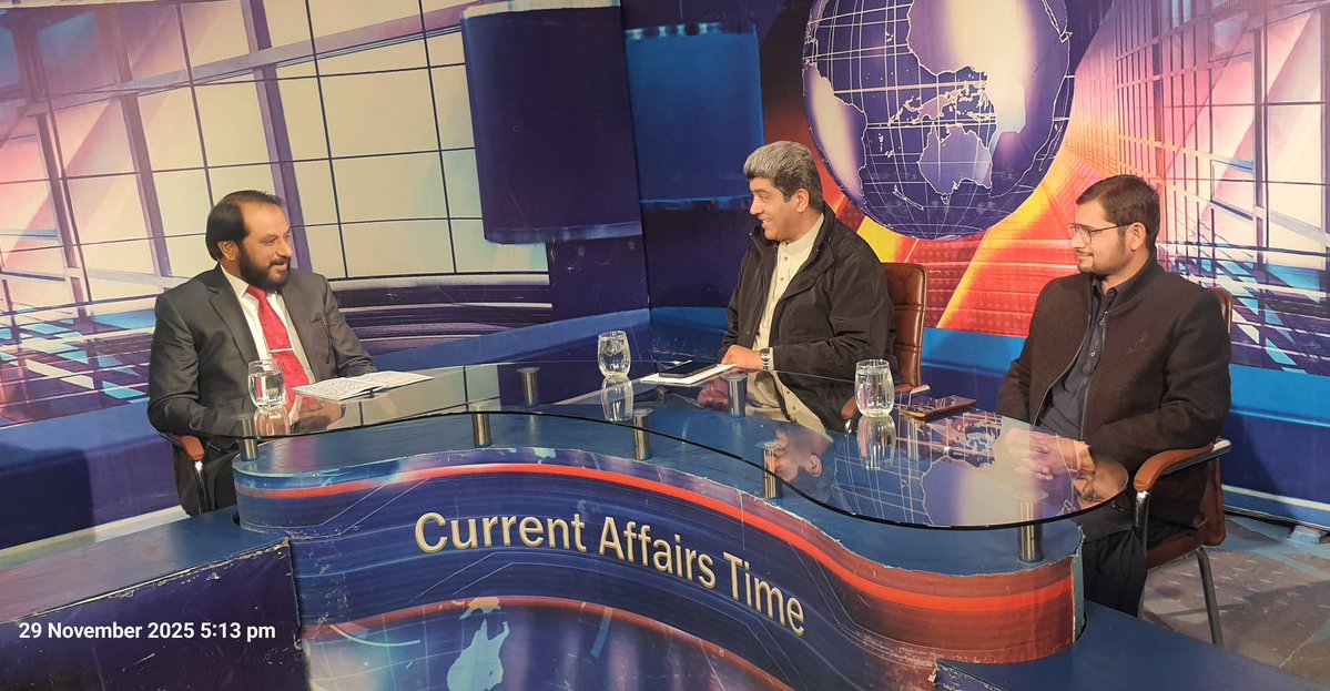 Today’s PTV Bolan program discussed child marriage laws, medical &amp; psychological impacts, and the 16 Days of Activism on digital violence with Advocate Abdul Hayee and Psychologist Sajjad Ahmed. Videos coming soon—stay connected.
#ChildProtection 
#16DaysOfActivism