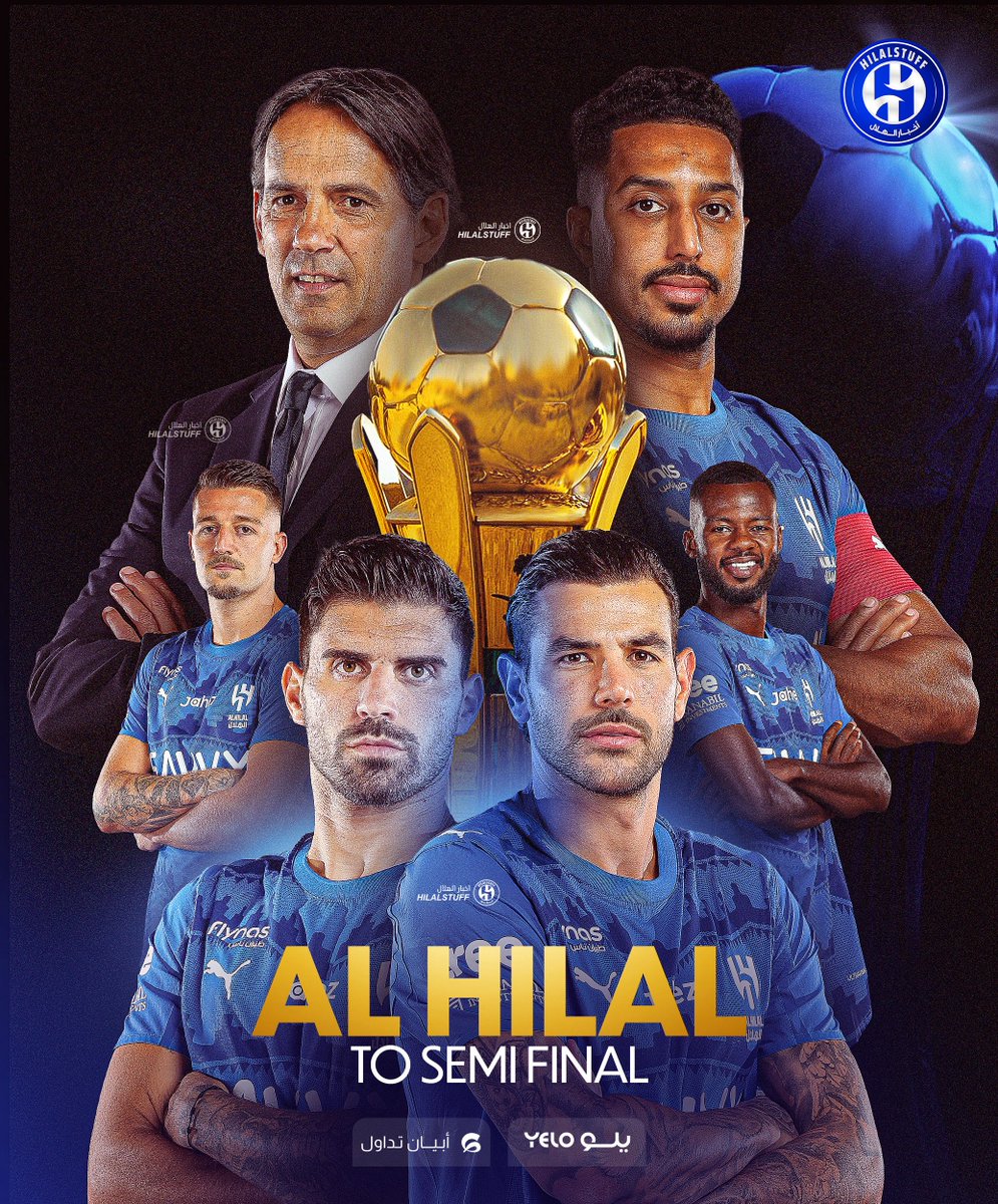 🚨🚨🚨🚨🚨🚨🚨🚨🚨 — عاجل:

#الهلال يتأهل إلى تصف نهائي كأس الملك 🏆 

ألف مبروووووك لجماهير الهلال 💙💙💙💙