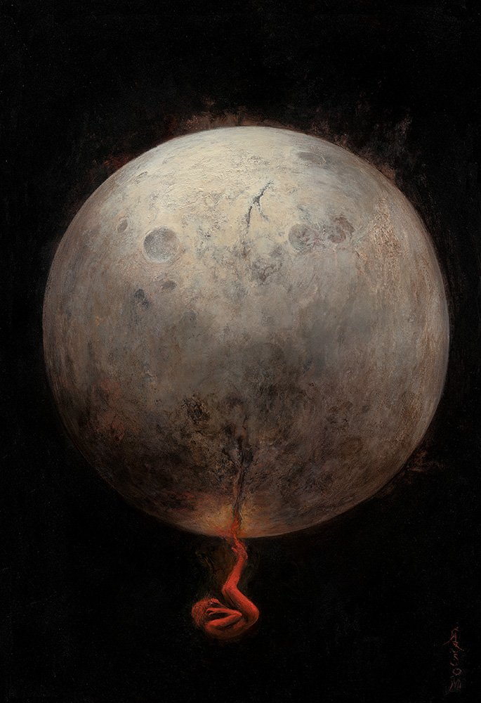 solisolsoli's tweet image. Moonchild by Santiago Caruso