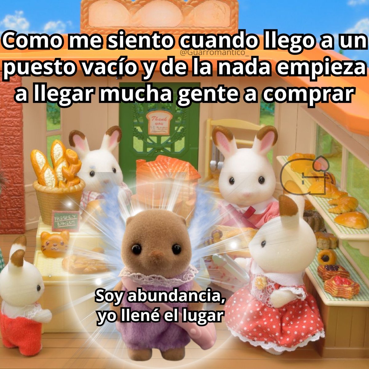 Soy abundancia.