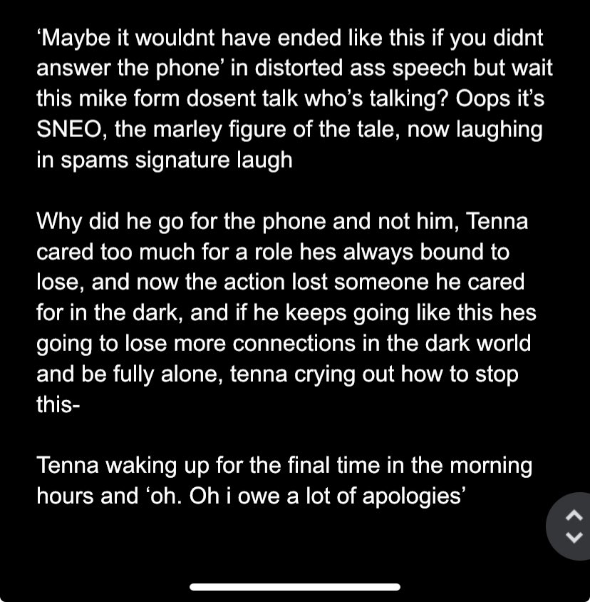 YAPPING ALL MY THOUGHTS OUT AT ONCE: CHRISTMAS CAROL STORY AU BULLSHIT 
mostly an exploration on tenna and his need of a wake up call but there is spamtenna in this
spawned from a convo I had with <a href="/hulltry/">◉⃤ Hull ◉⃤ #1 SPAMBURGER ENTHUSIAST!!</a> many months ago that left to fester in my brain