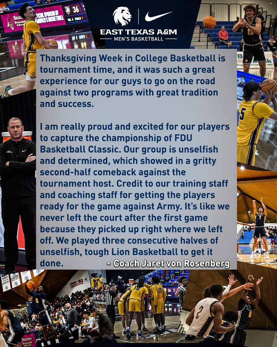 .<a href="/Coach_Rose1/">Jaret von Rosenberg</a> reflects on the great week in New Jersey! #HailET #LT