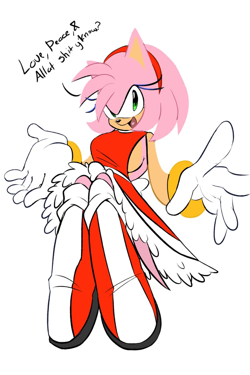 NullVoxxed's tweet image. WE DREW AN AMY FOR THE CHAT