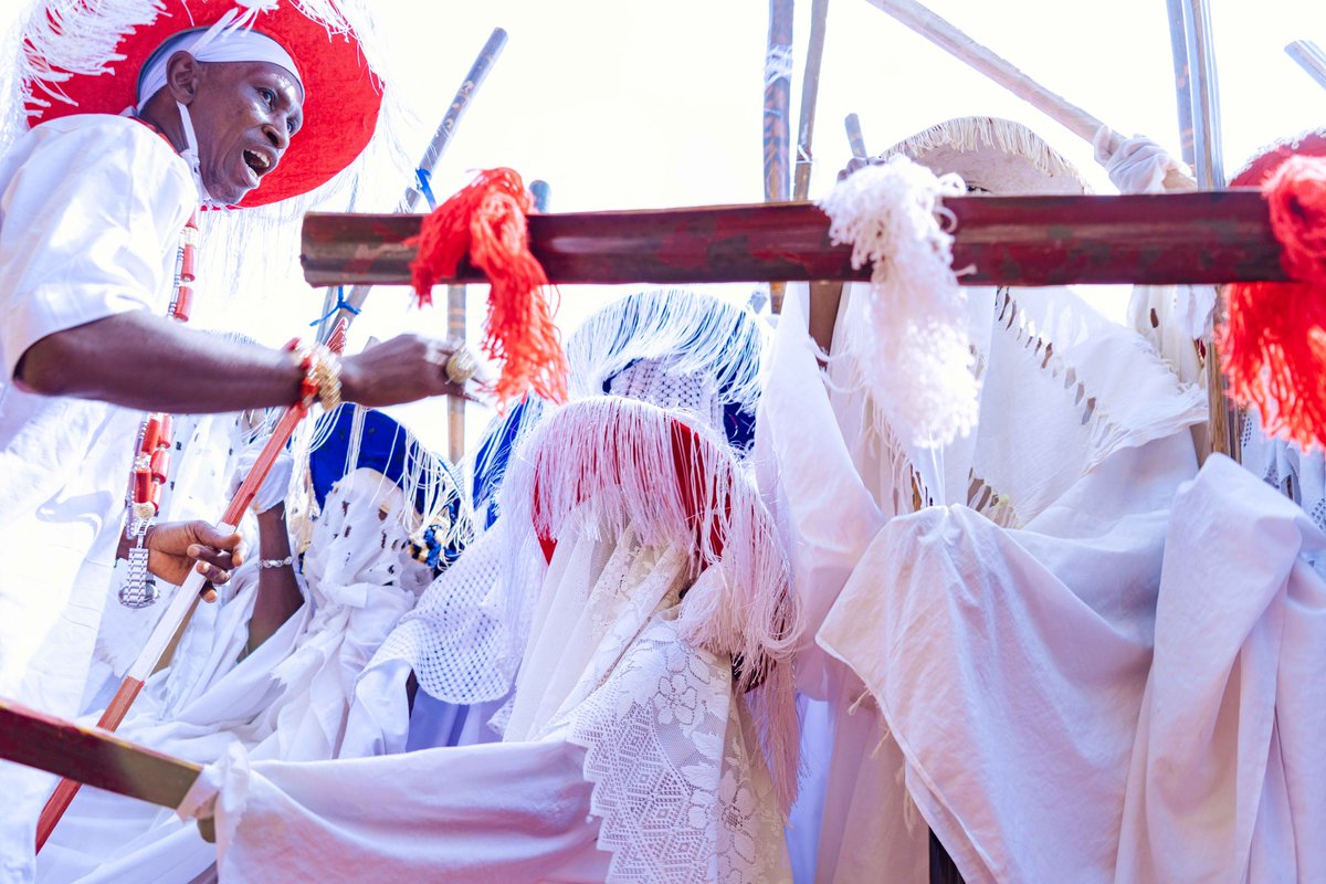DapoAbiodunCON's tweet photo. At the 39th Akesan Day Celebration in Iperu-Remo, we emphasized that culture, when properly developed, can become a major driver of Nigeria’s foreign exchange earnings. Around the world, many nations have diversified their economies through culture and tourism, and we believe Nigeria can achieve the same by promoting its numerous cultural festivals.

We noted that events like Akesan Day attract visitors who support local businesses and create jobs for artisans, entertainers, food vendors, hotels and transport operators. When fully harnessed, festivals become tourism platforms similar to Lisabi Day, Oronna Day, Ojude Oba and others, while also promoting unity, shared identity and social values.

We reaffirmed our commitment to preserving history, supporting cultural institutions and driving community development across Ogun State. We also commended President Bola Tinubu for his economic reforms and restated our readiness to align with the Federal Government for the progress of our people.

Contributions from cultural stakeholders and traditional leaders highlighted the significance of Akesan Day as a unifying event and a catalyst for ongoing development in Iperu. 

#BuildingOurFutureTogether #AkesanDay2025 #OgunState