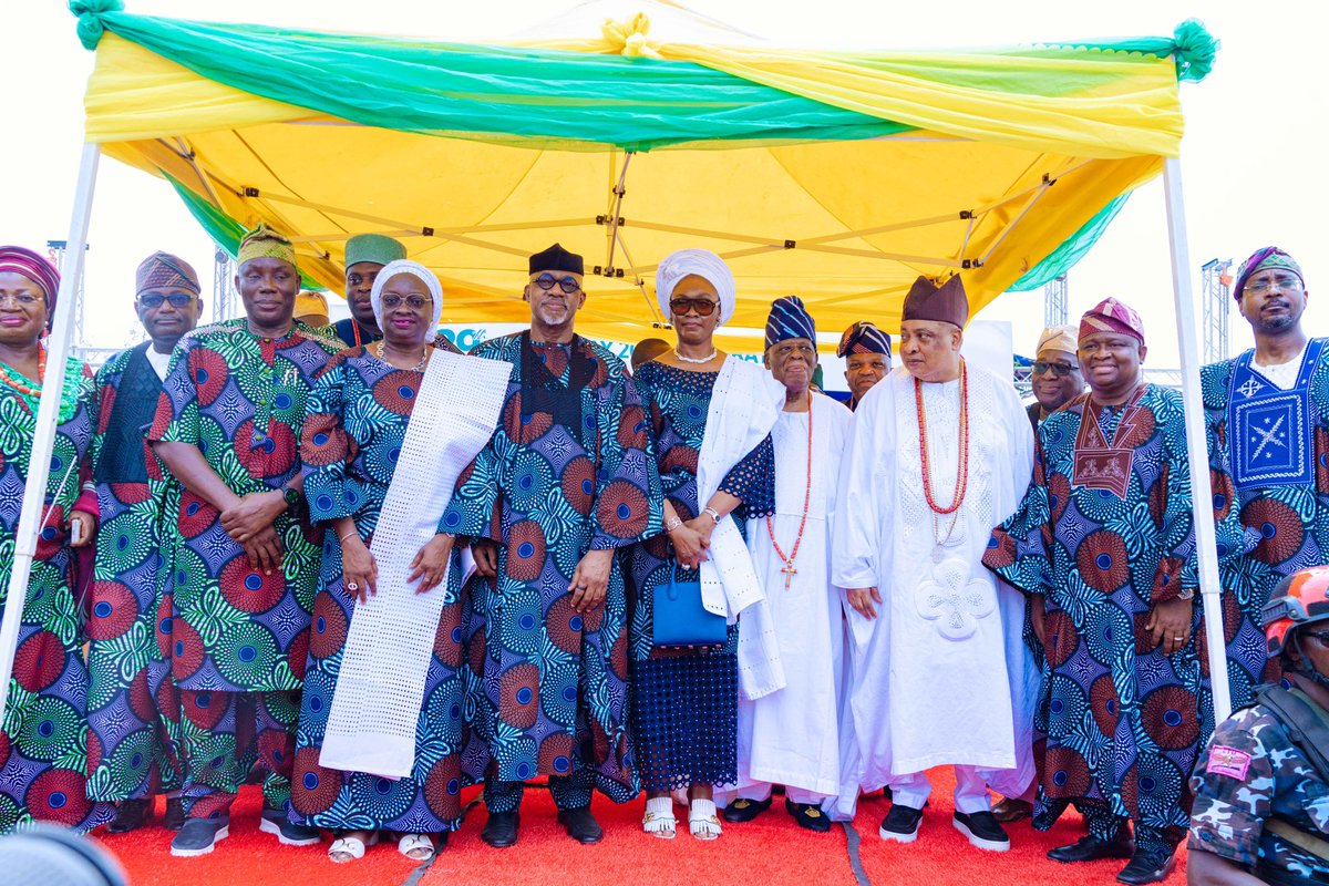 DapoAbiodunCON's tweet photo. At the 39th Akesan Day Celebration in Iperu-Remo, we emphasized that culture, when properly developed, can become a major driver of Nigeria’s foreign exchange earnings. Around the world, many nations have diversified their economies through culture and tourism, and we believe Nigeria can achieve the same by promoting its numerous cultural festivals.

We noted that events like Akesan Day attract visitors who support local businesses and create jobs for artisans, entertainers, food vendors, hotels and transport operators. When fully harnessed, festivals become tourism platforms similar to Lisabi Day, Oronna Day, Ojude Oba and others, while also promoting unity, shared identity and social values.

We reaffirmed our commitment to preserving history, supporting cultural institutions and driving community development across Ogun State. We also commended President Bola Tinubu for his economic reforms and restated our readiness to align with the Federal Government for the progress of our people.

Contributions from cultural stakeholders and traditional leaders highlighted the significance of Akesan Day as a unifying event and a catalyst for ongoing development in Iperu. 

#BuildingOurFutureTogether #AkesanDay2025 #OgunState