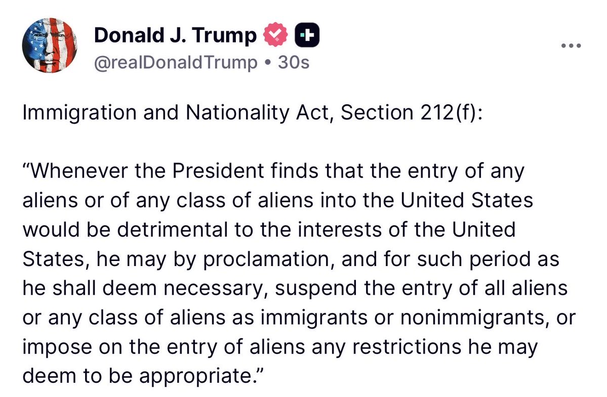 BREAKING 🚨 It’s Official: Donald Trump is doing it. NO MORE IMMIGRANTS. AMERICA IS CLOSED