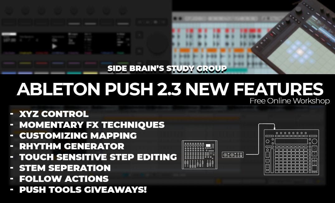 sidebrain's tweet image. Last Chance for….
Black Friday sale for genre based workshops
And to sign up for the Free workshop tomorrow (Sunday!)
All links in bio

#Ableton
