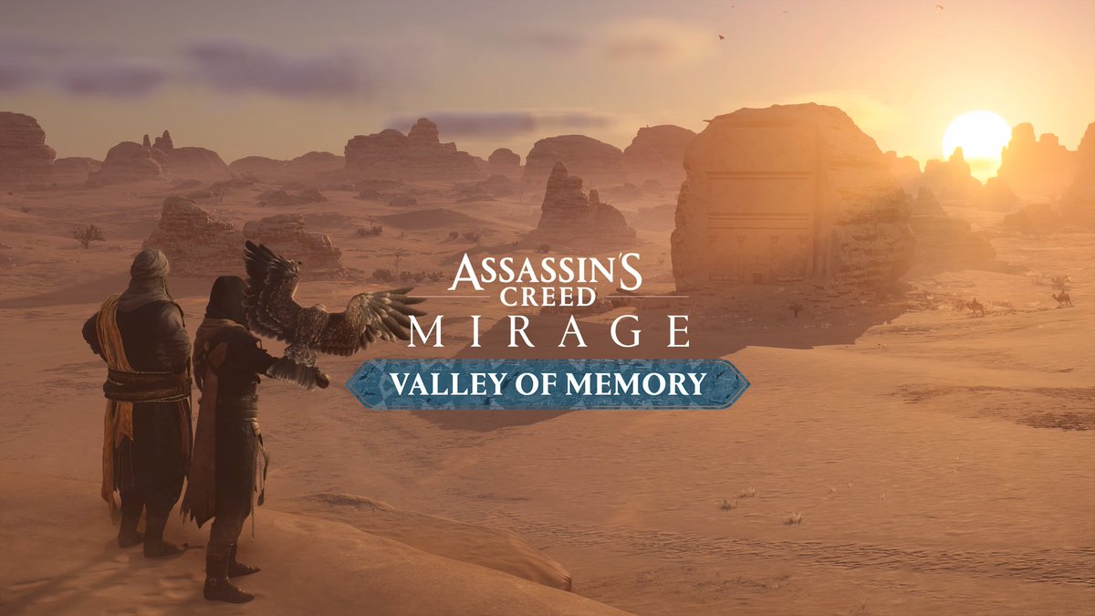 Jotas83's tweet image. N°19.
#AssassinsCreedMirage  
DLC #ValleyOfMemory
@Ubisoft 
Nota 10.
La nota viene porque básicamente, 2 años después, sacan un DLC con mapa nuevo, nuevas armas, un asesinato maravilloso, nuevas situaciones, extras varios, misiones especiales... GRATIS.
Un regalo para fans.
