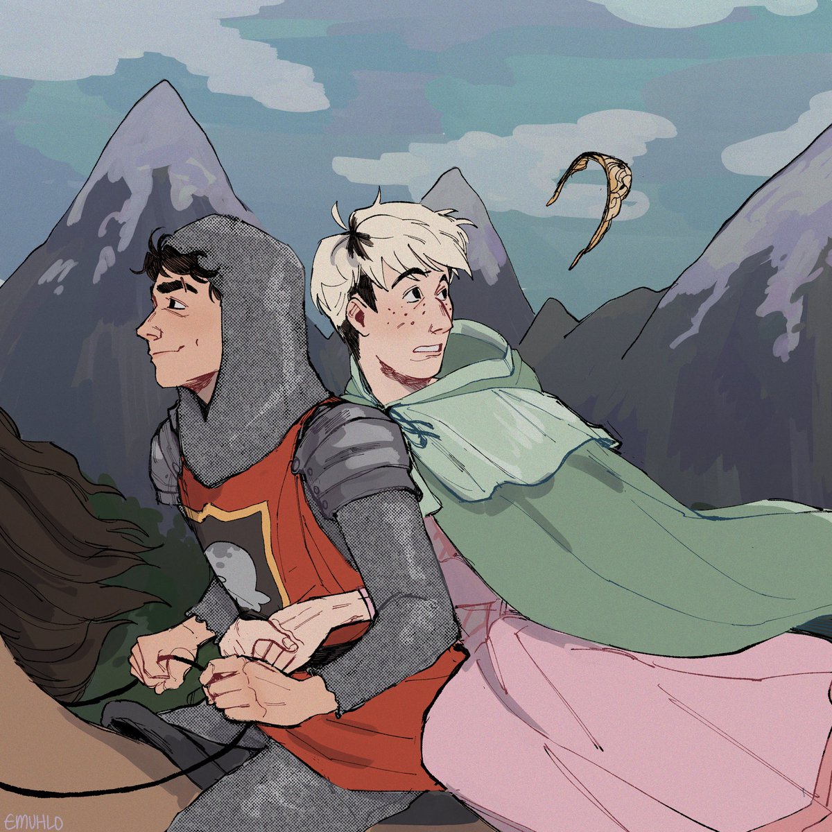 emuhlo's tweet image. these two #phanart #danandphil