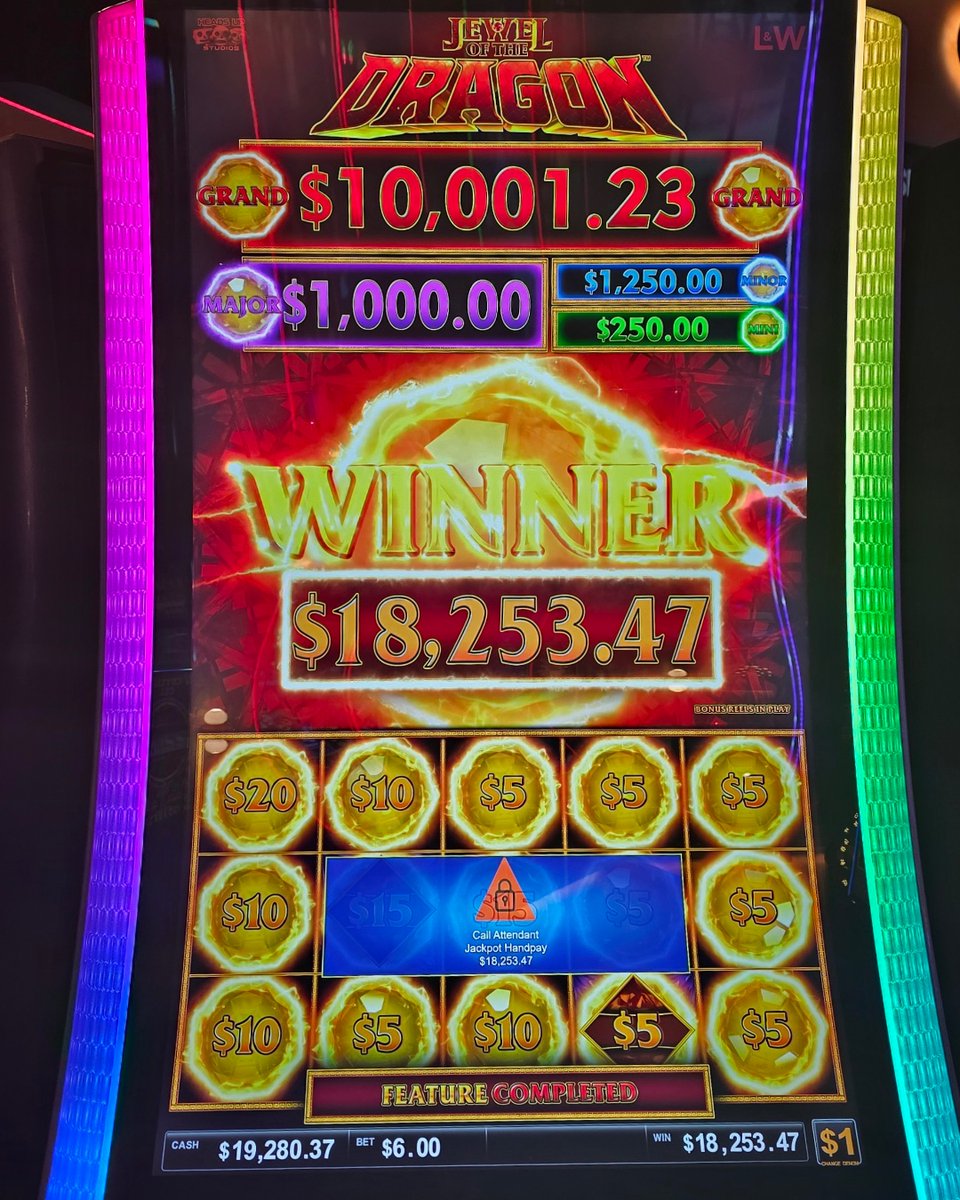 A jackpot a day keeps the doctor away! 🩺 

Gambling Problem? Call 1-877-770-STOP.

#jackpot #slots #laubergebatonrouge
