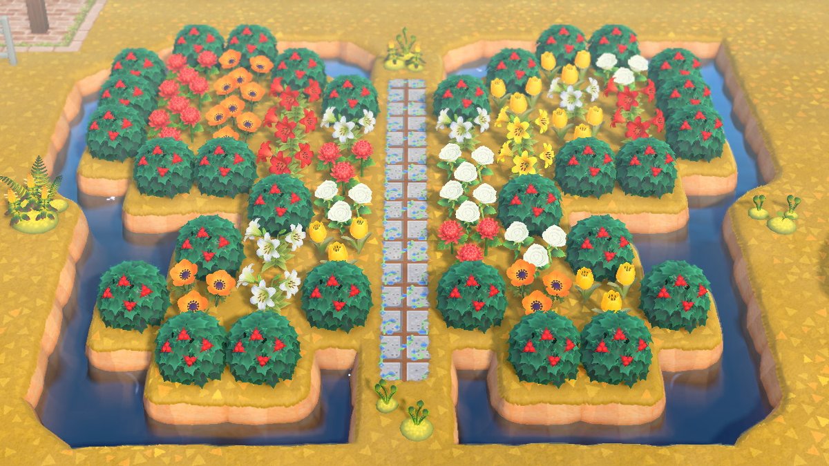 I finally made a butterfly garden in #AnimalCrossingNewHorizons this week. I will probably replace the flowers with nicer ones when I get my hands on some, but I am really proud of this section of my island as we get closer to the 3.0 update.