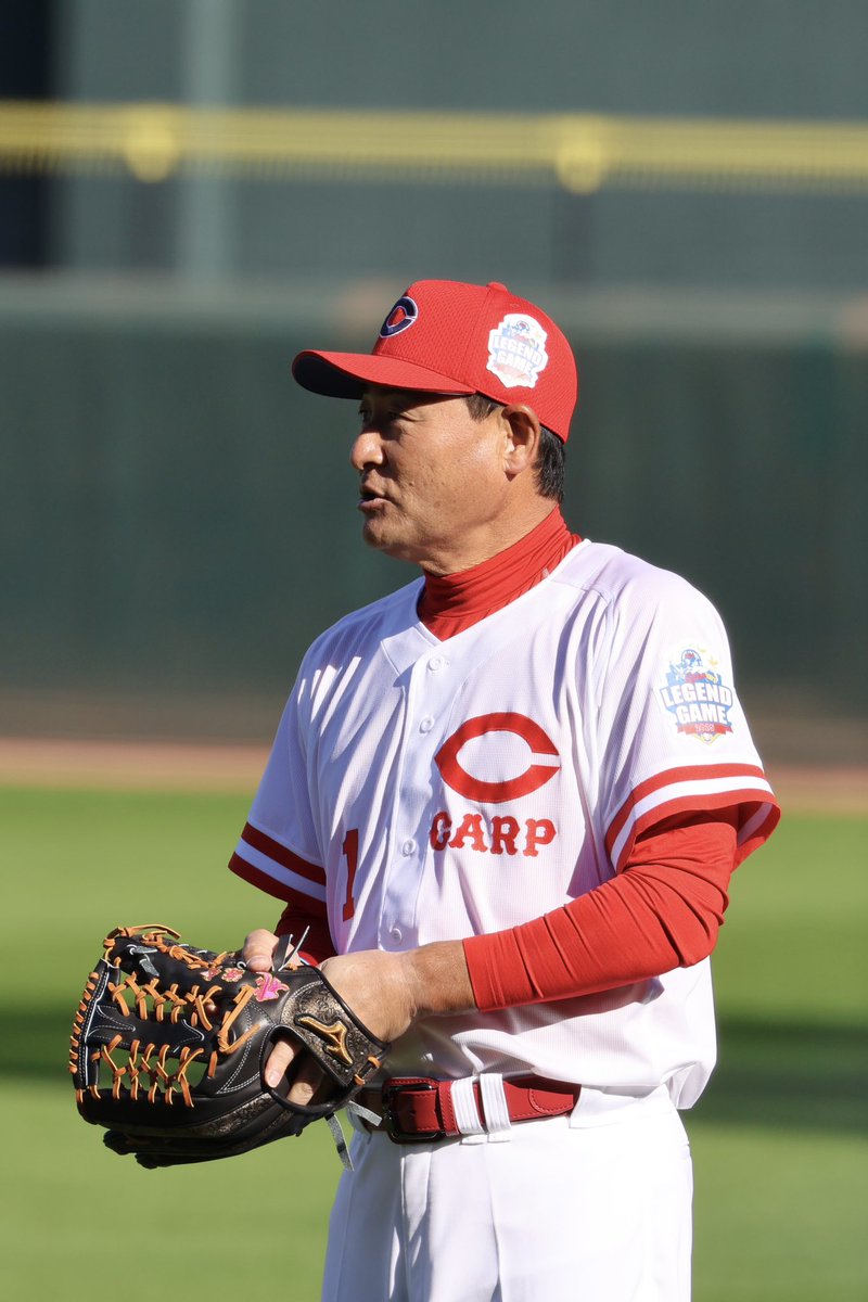 守備につく前田神 2025.11.29 レジェンドゲーム #前田智徳