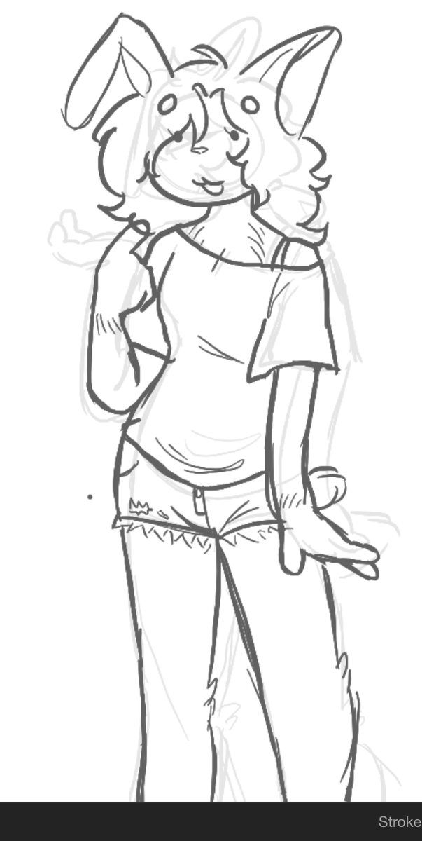 ive never tried making a little furry sona thing but ooouuggh its lowkey fun!