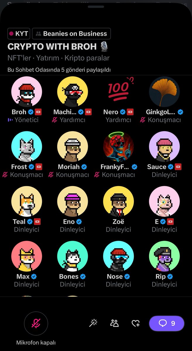 LabsGinkgo's tweet image. We are growing together!
Lets be a part of it!
Talking with this team is amazing!
#crypto #nft #btc #eth 
x.com/i/spaces/1yoKM…