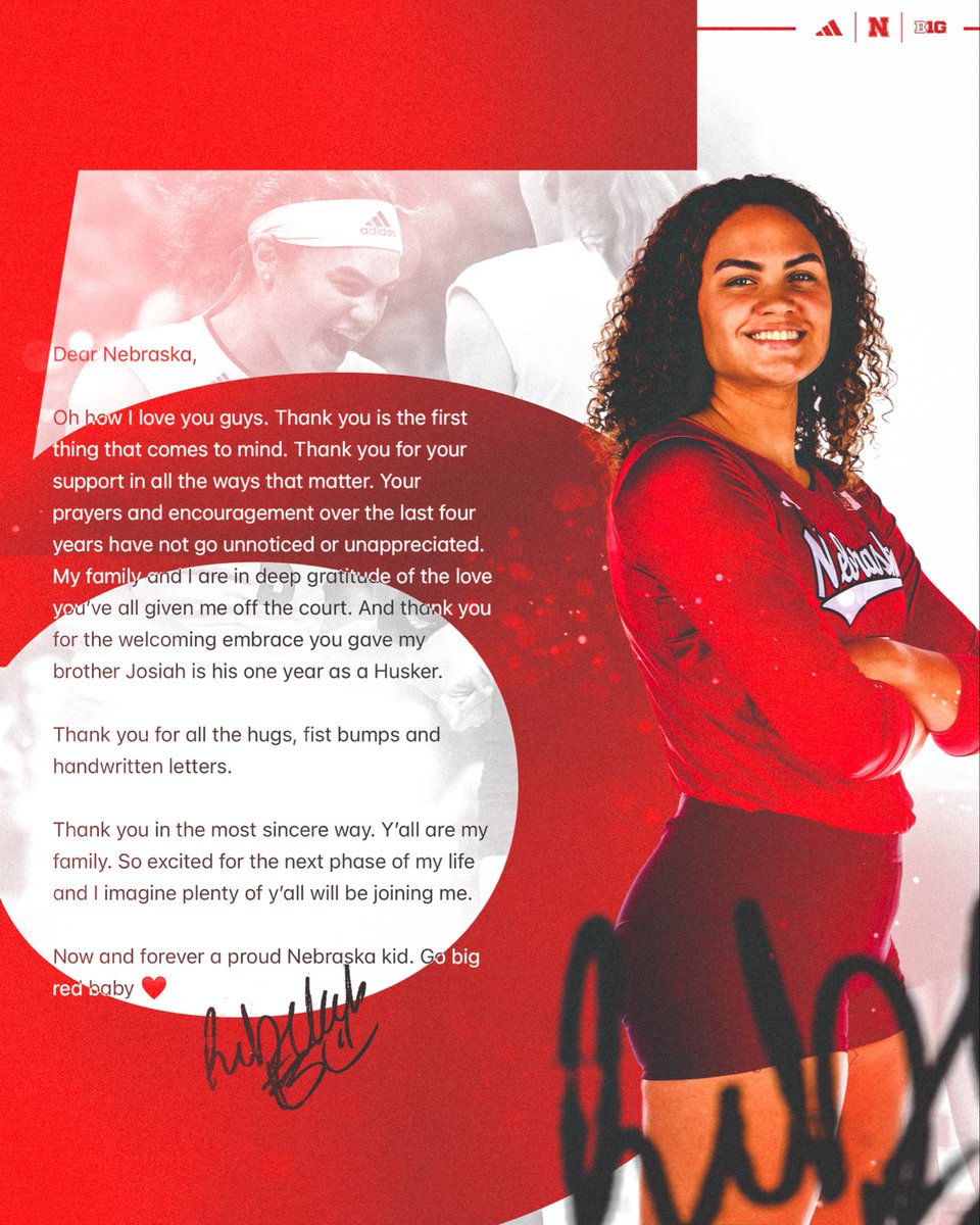 A Husker through and through, it’s more than just a game for <a href="/rebekahallick5/">Rebekah</a> ♥️

A senior captain from Lincoln, Nebraska — Rebekah Allick!