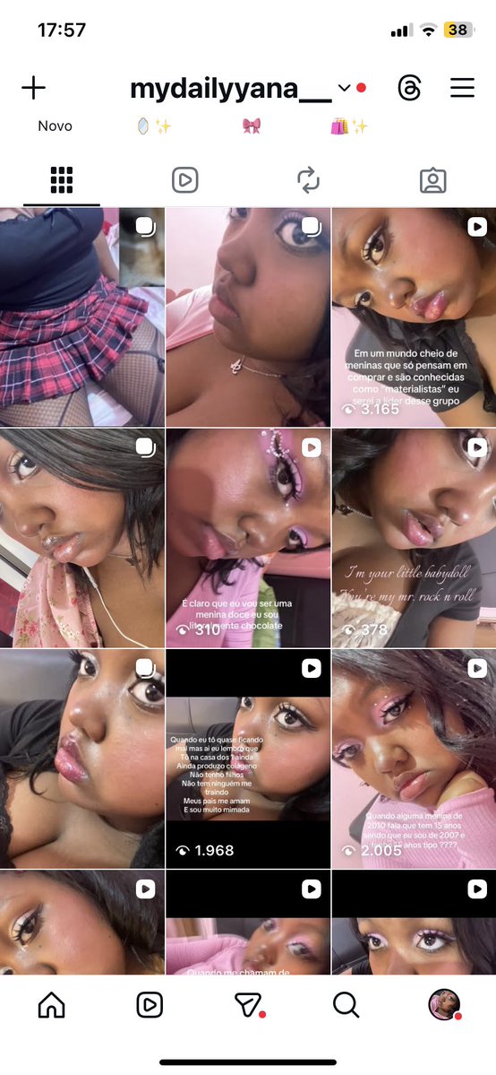 Eusoulinda777's tweet image. O meu é bagunçado mas pelo menos eu estou belíssima nele