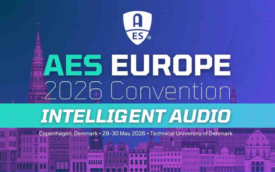 AESorg's tweet image. Make plans to join us at the 160th Audio Engineering Society Convention coming-up in May in Copenhagen, Denmark!

Call for submission is now open at AESEurope.com

#AESorg #AudioEngineering #AESEurope #Copenhagen #AudioEvents