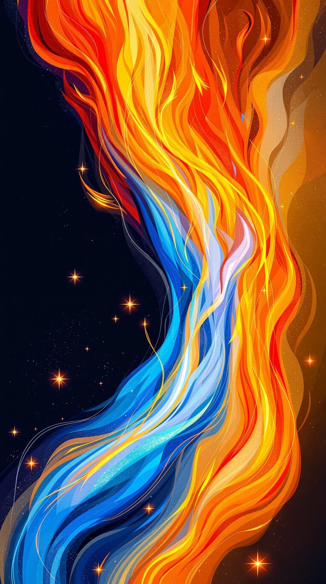 wallpaper_fm's tweet photo. In cosmic flames, the colors converged, etching a saga across the endless night skies.
#Wallpapers #Wallpapers4k #CosmicArt #EtherealVision #ColorfulJourney #StarlitCanvas #VibrantEnergy https://t.co/lPNjXLZKFE