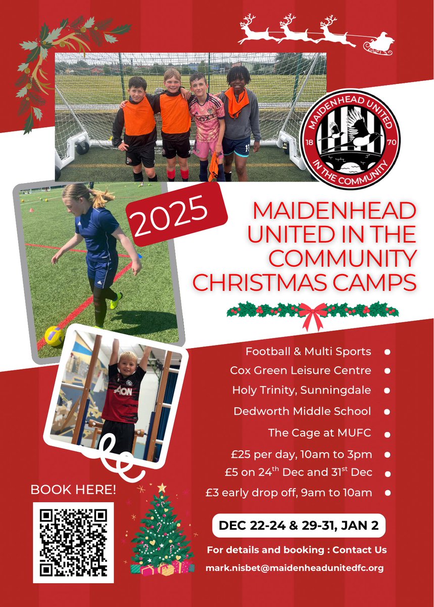 Maidenhead United in the Community tweet media