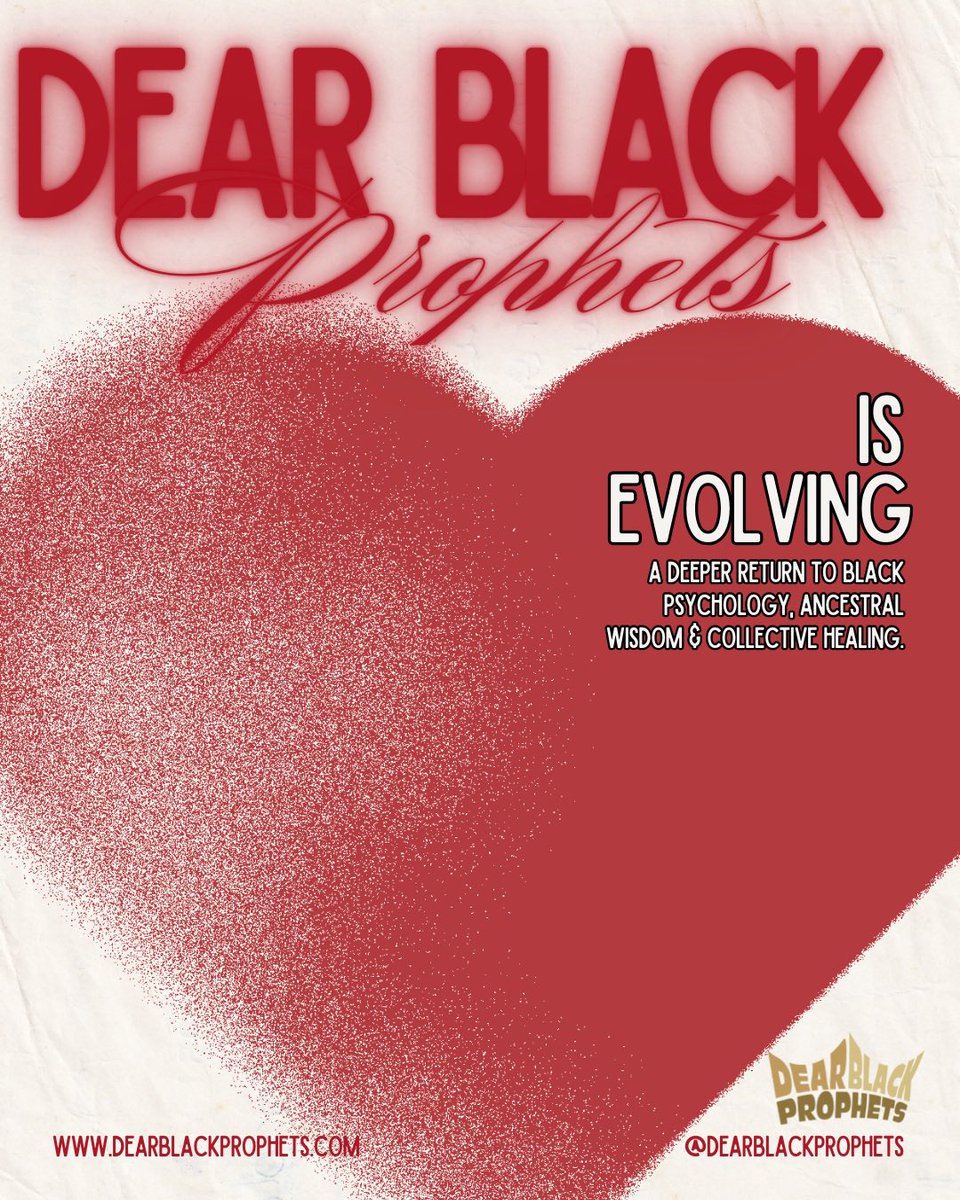 Dear Black Prophets, tweet media