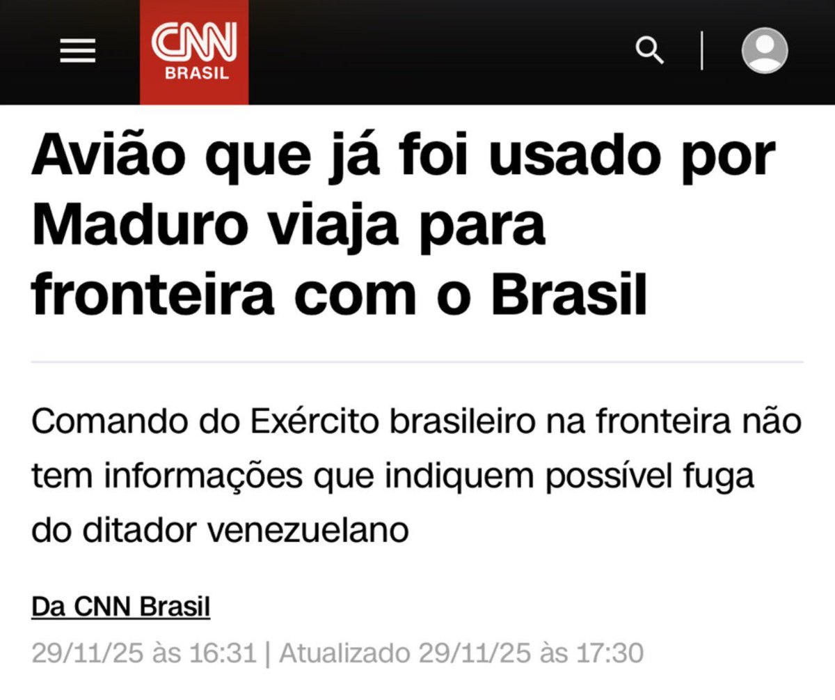 Narco ditador Maduro vindo para o Brasil sob a proteção do governo brasileiro e nossas forças armadas?
