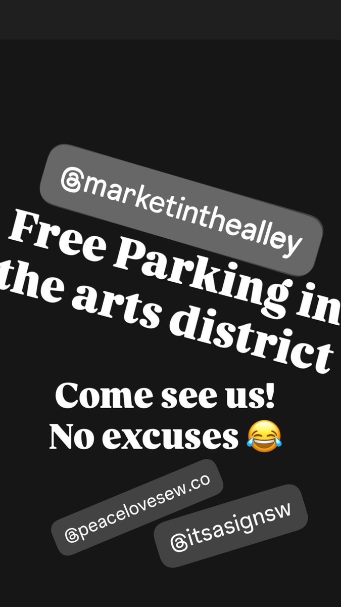 _lil_Ragamuffin's tweet photo. Happening now-4pm Market in the Alley,📍 Las Vegas Arts District
Main Street &amp; Imperial 
🙌Free Parking all day!!
@PeaceLoveSewCo 
@LasVegasLocally 
@ArtsDistrictLV 

#SmallBusinessSaturday #vegas #LasVegas https://t.co/BSZrJ3kpLb