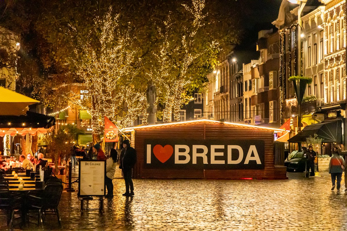 Levensgroot en recht uit het hart: I ❤️ Breda. Je kunt niet om ons heen. 💫#ILoveBreda