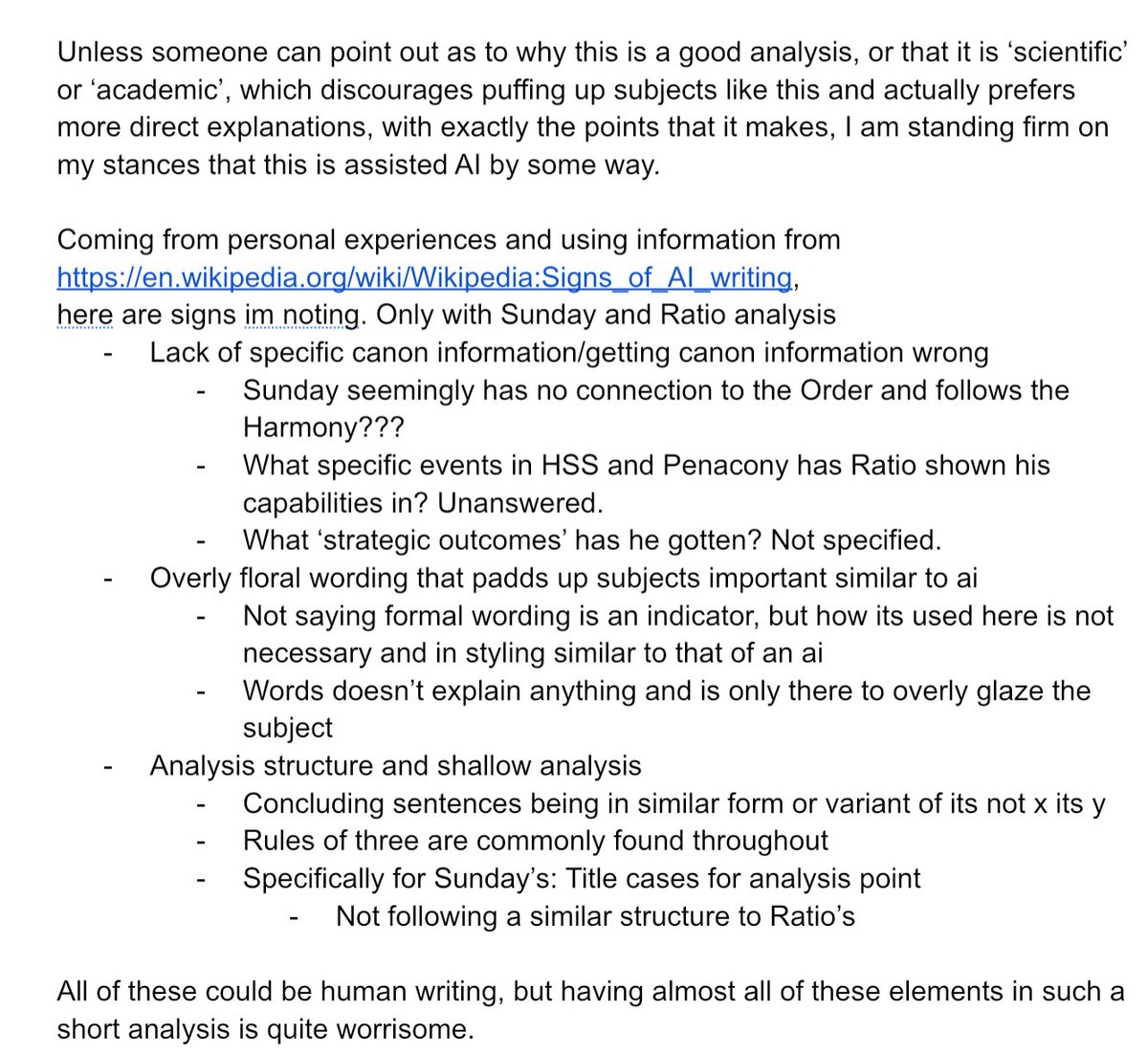 taliahsrlover's tweet image. none of you are getting my point #ohmygodbru 

formal wording is okay. but in this case formal wording is used to puff up subjects in a very similar manner to ai and doesnt add any substances to the analysis n heres my full thoughts but its made in a whim so if anything lmk
