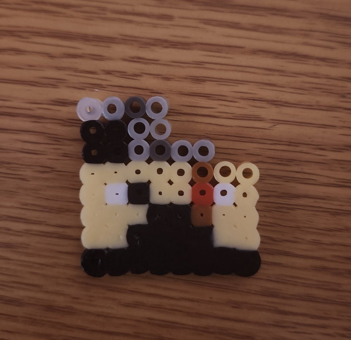 Tried to perler Etho but I took a bite :(