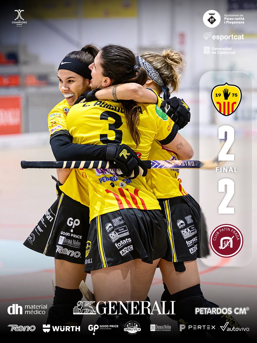 🔚 𝗙𝗜𝗡𝗔𝗔𝗔𝗔𝗟!

𝗚𝗲𝗻𝗲𝗿𝗮𝗹𝗶 𝗛𝗖 𝗣𝗮𝗹𝗮𝘂 🆚 CP Esneca Fraga (2-2)

🟡⚫️ #TenimUnaPassió #SomhiLleones